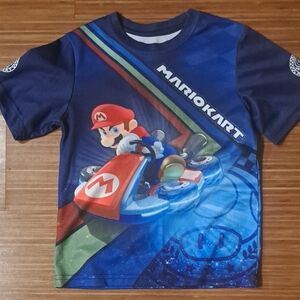 Mario Kart Kids Blue T-Shirt